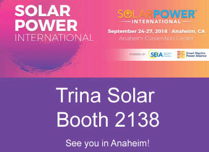 Sneak Peek What Trina Will Show At Spi 18 Trina Solar